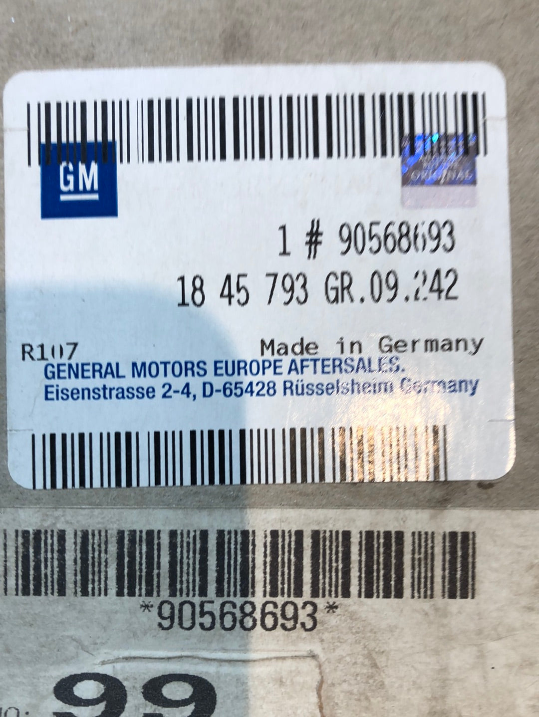 Original GM Opel Vectra B Widerstand Heizgebläse Neu