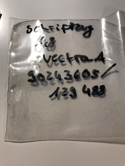 Original 1,8 Schriftzug Vectra A NEU