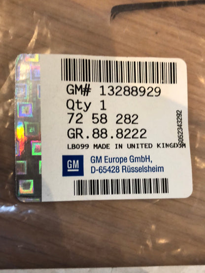 Original GM Opel Astra H Zafira B Sitzbezug Rückenlehne vorne links Schwarz Neu