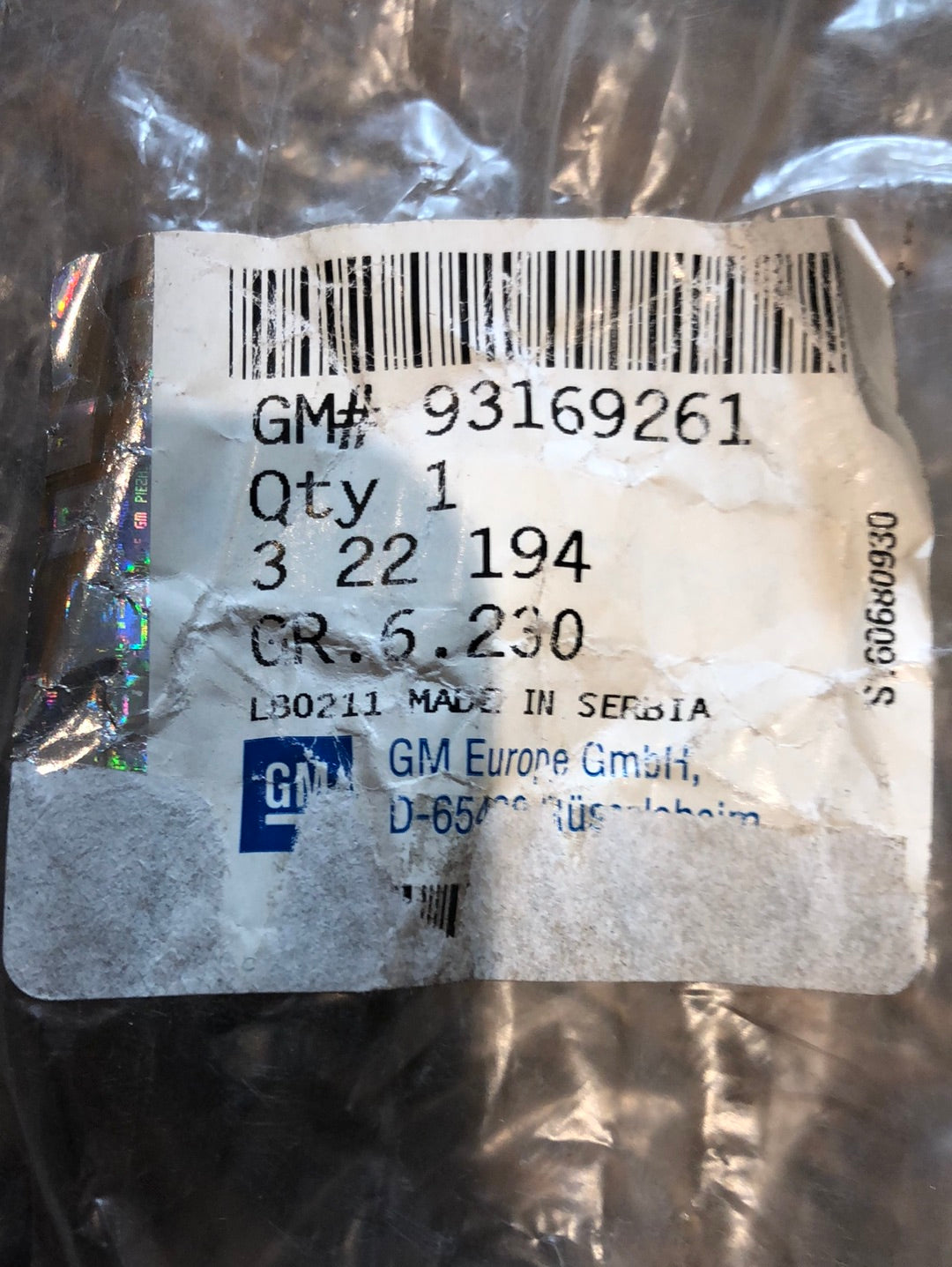 Original GM Opel Spurstange außen links Neu