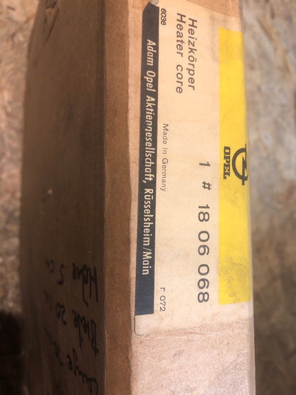 Original Opel Youngtimer/ Oldtimer Heizungskörper Neu
