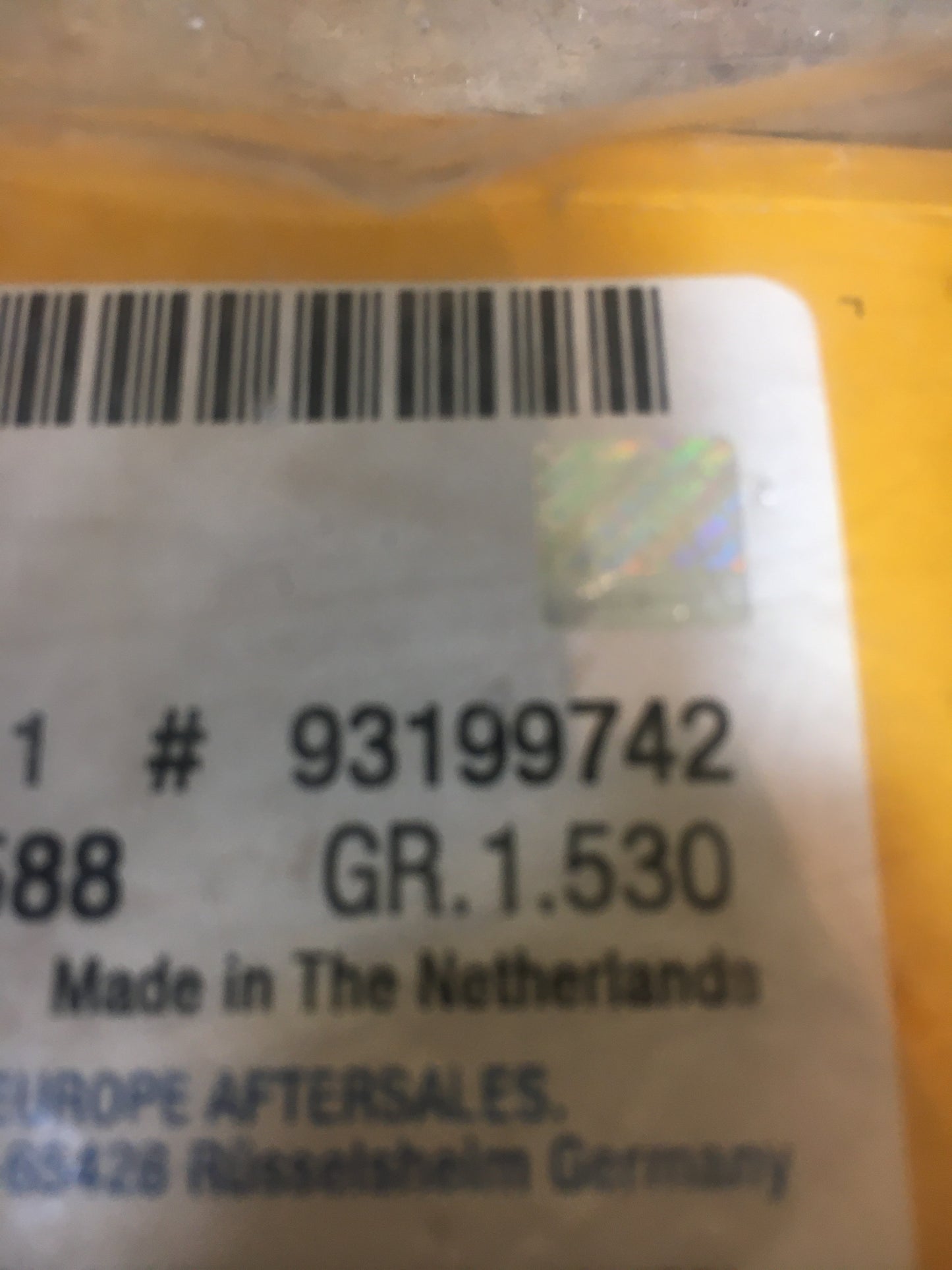 Original Agila B Fußmatten satz NEU