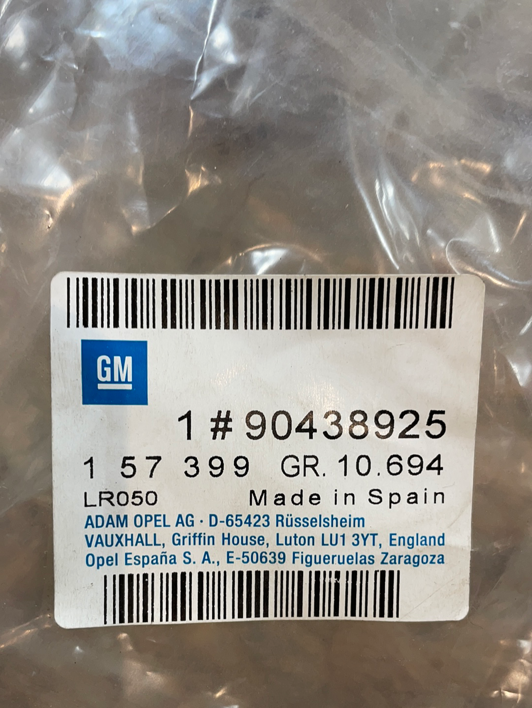 Original GM Opel Vectra A Dichtung Fahrertüre Neu