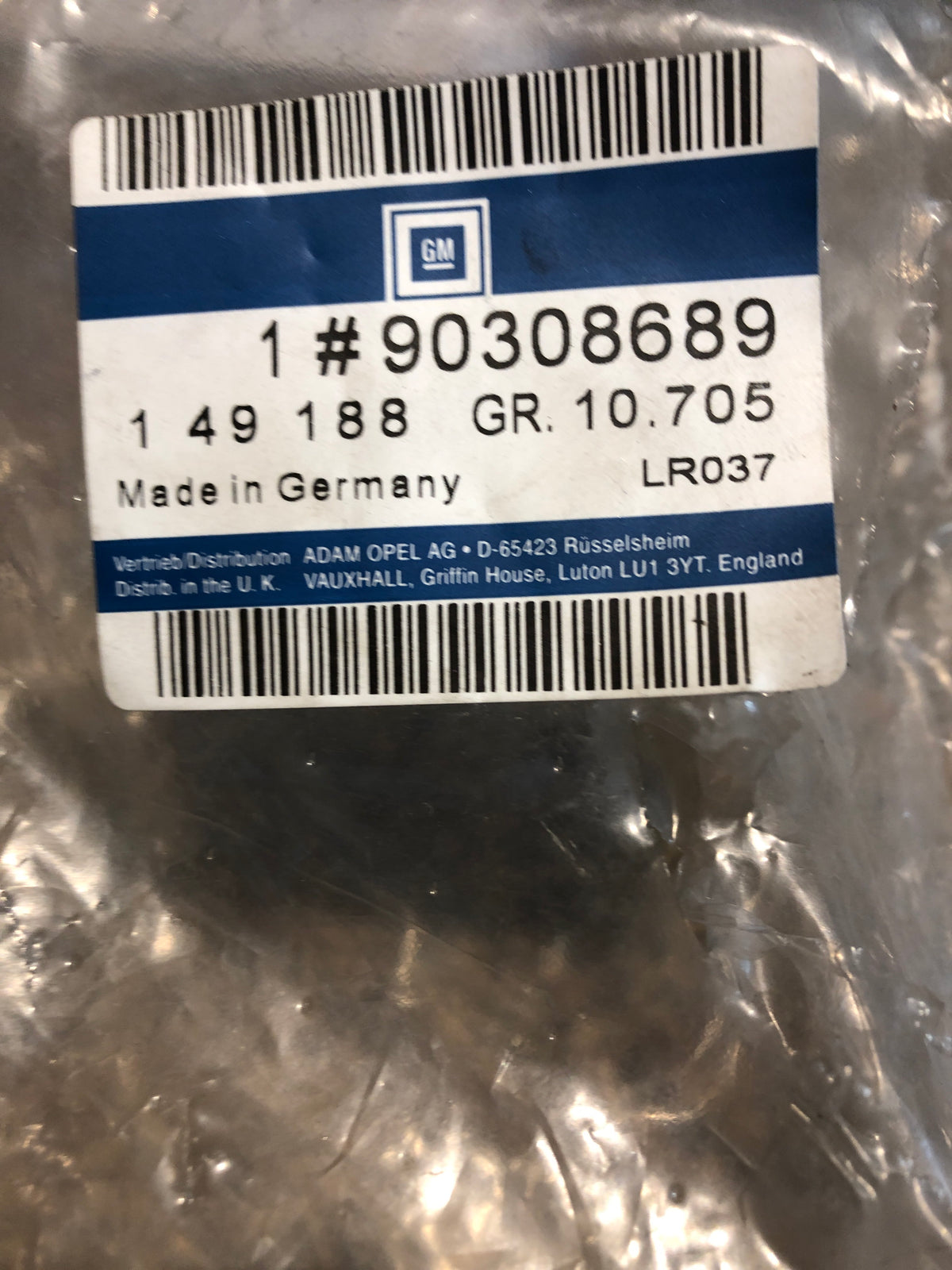 Original Opel Vectra A Einsatzecke Fensterrahmen Neu