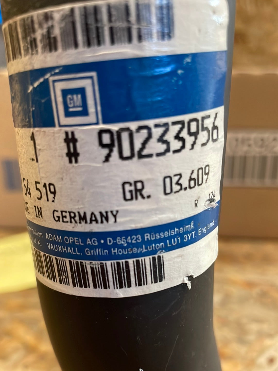 Original GM Opel Corsa A Auspuffrohr Zwischenstück Neu