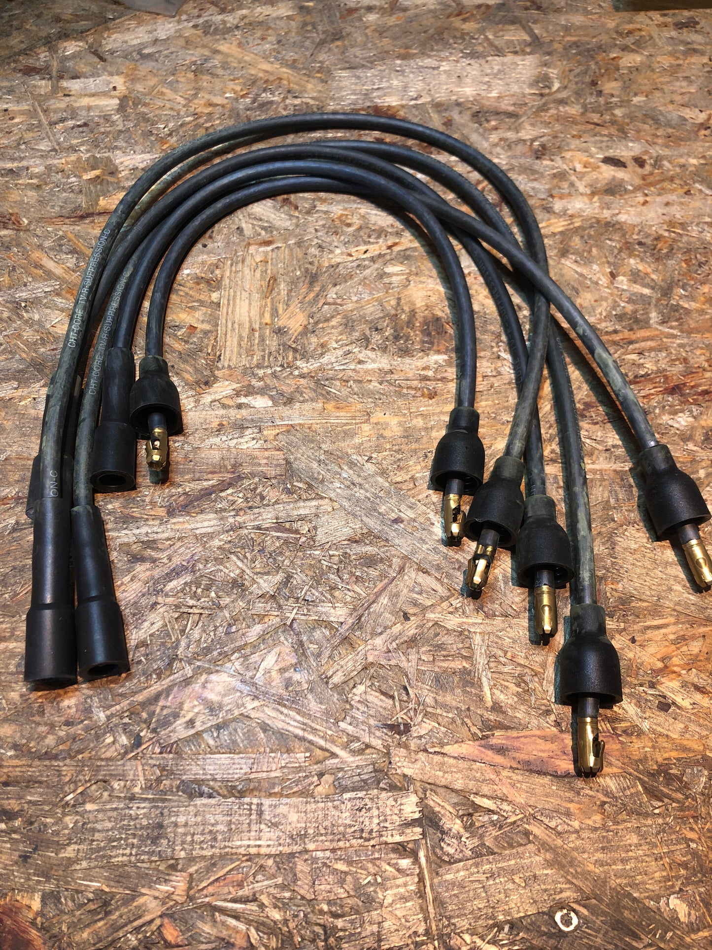 Original GM Opel Kadett E Astra F Corsa A/B Vectra A Zündkabelsatz Neu