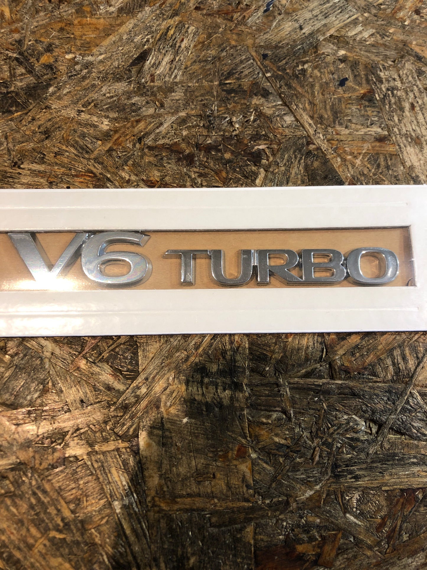 Original GM Opel Signum V6 Turbo Schriftzug Emblem Neu