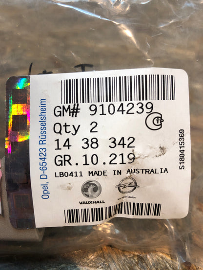 Original GM Opel Astra G Halter Sonnenblende Neu