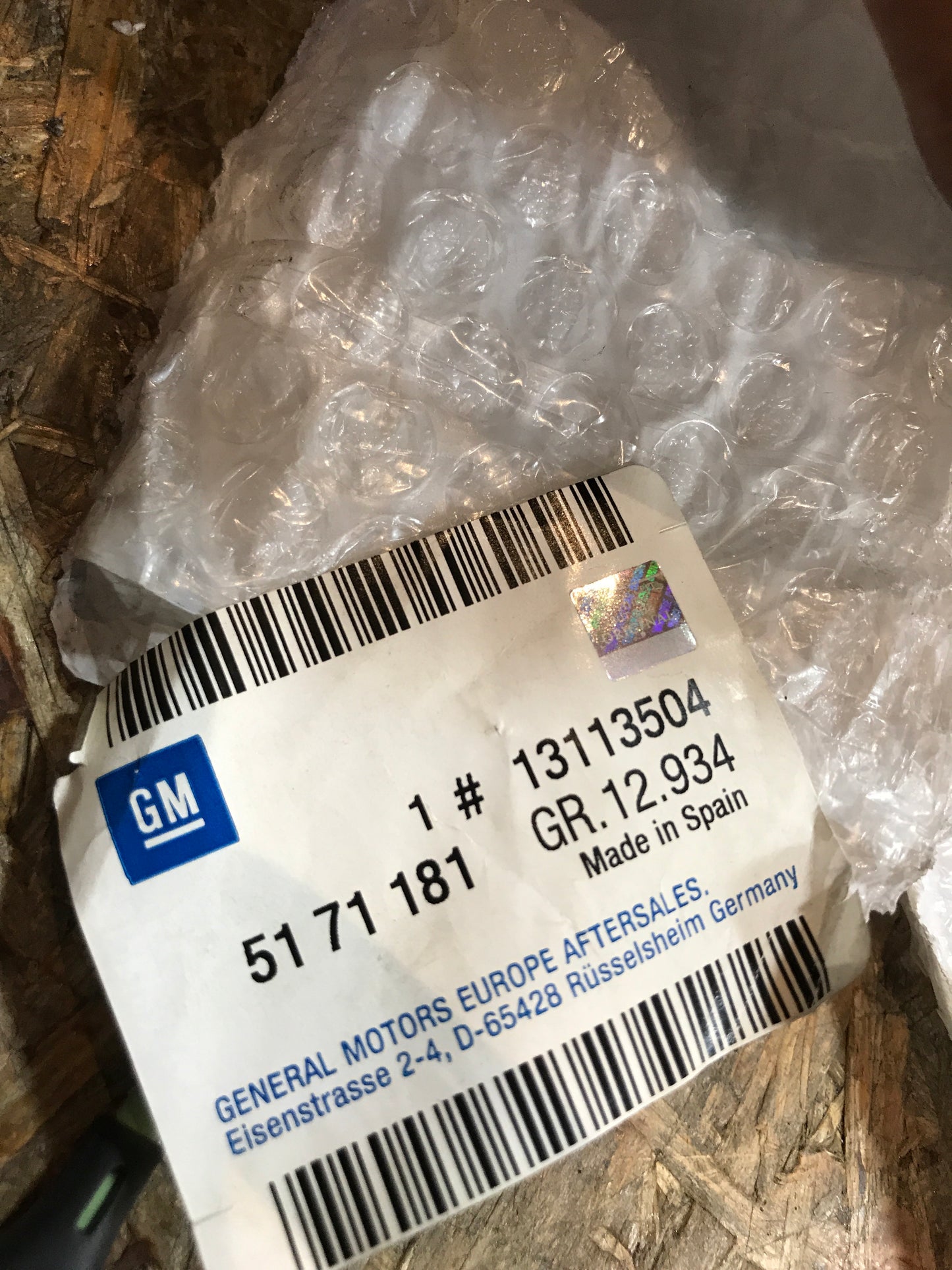 Original Opel Meriva A Zierleiste Tür hinten Links NEU