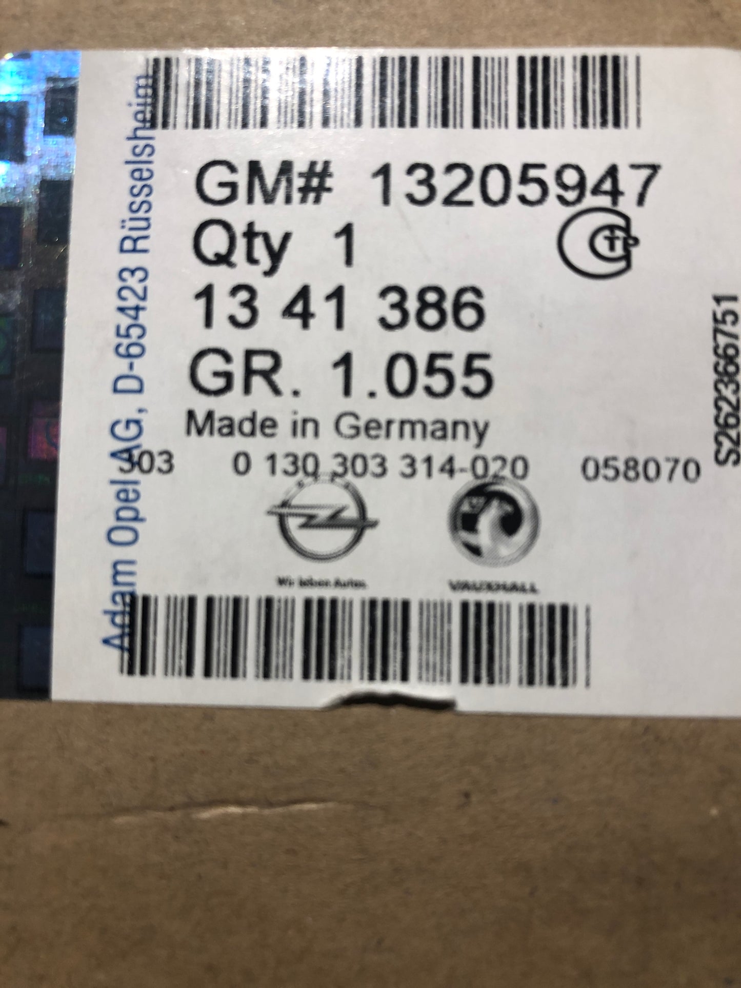 Original Opel Astra G Kühlerlüfter Neu