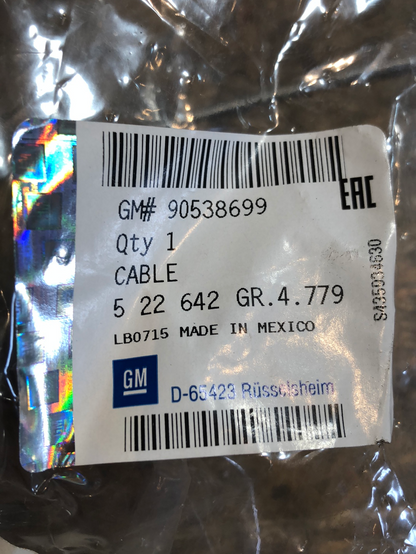 Original GM Opel Corsa BGS Tigra A Handbremsseil Neu