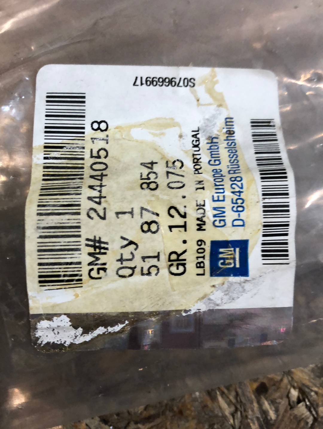 Original GM Opel Signum Vectra C Caravan Blende Frontscheibe Links Neu