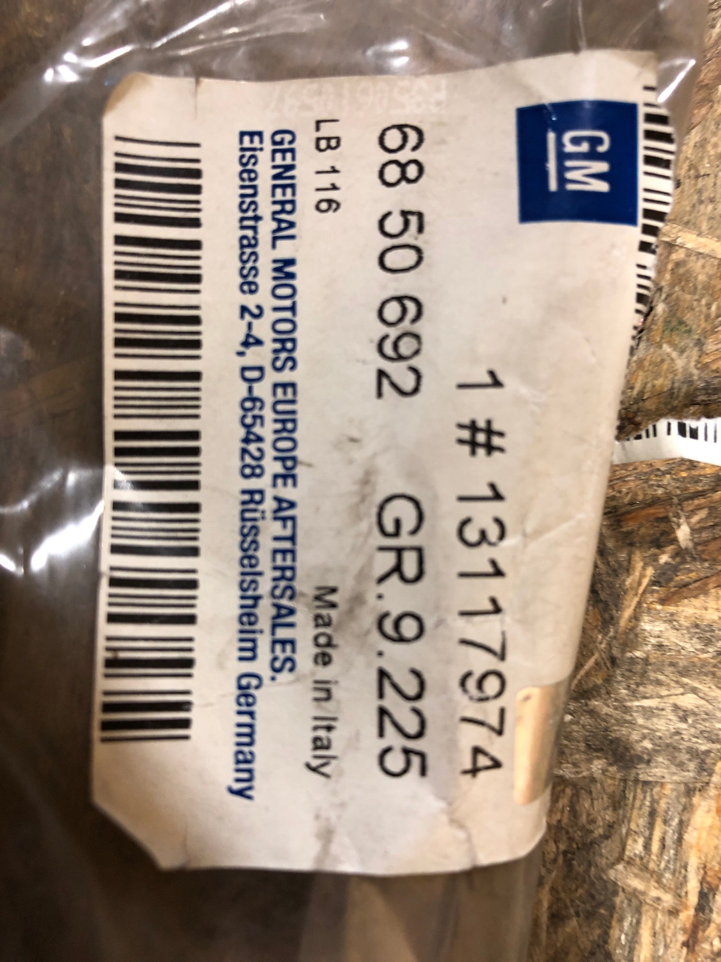 Original GM Opel Astra H Schlauch Klimakondensator Neu