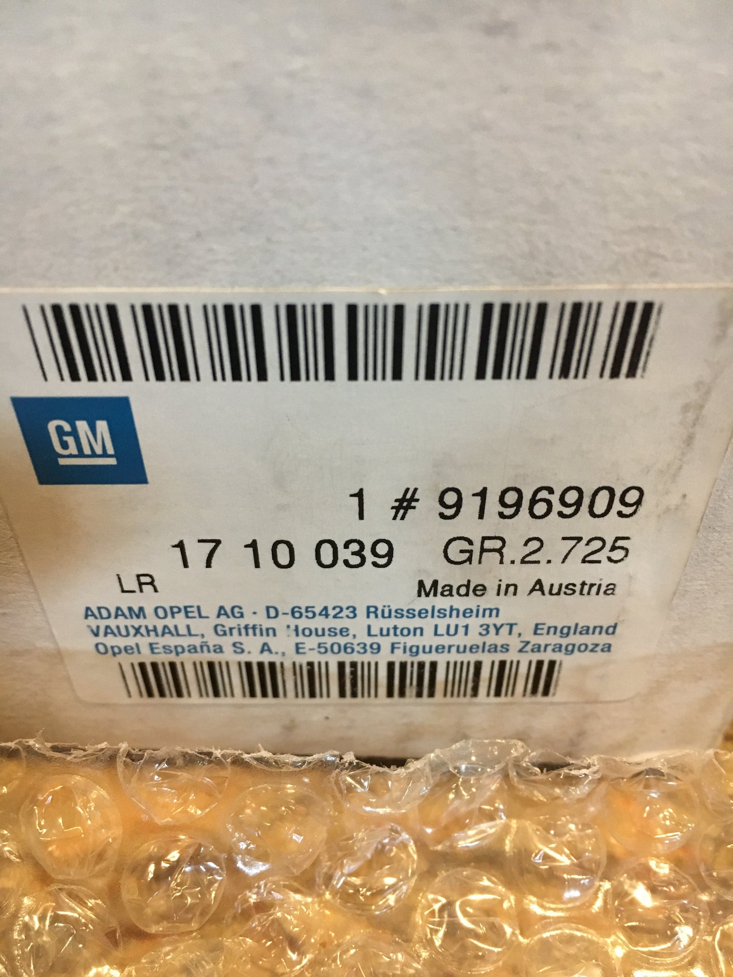 Original Combo Nebelscheinwerfer links NEU