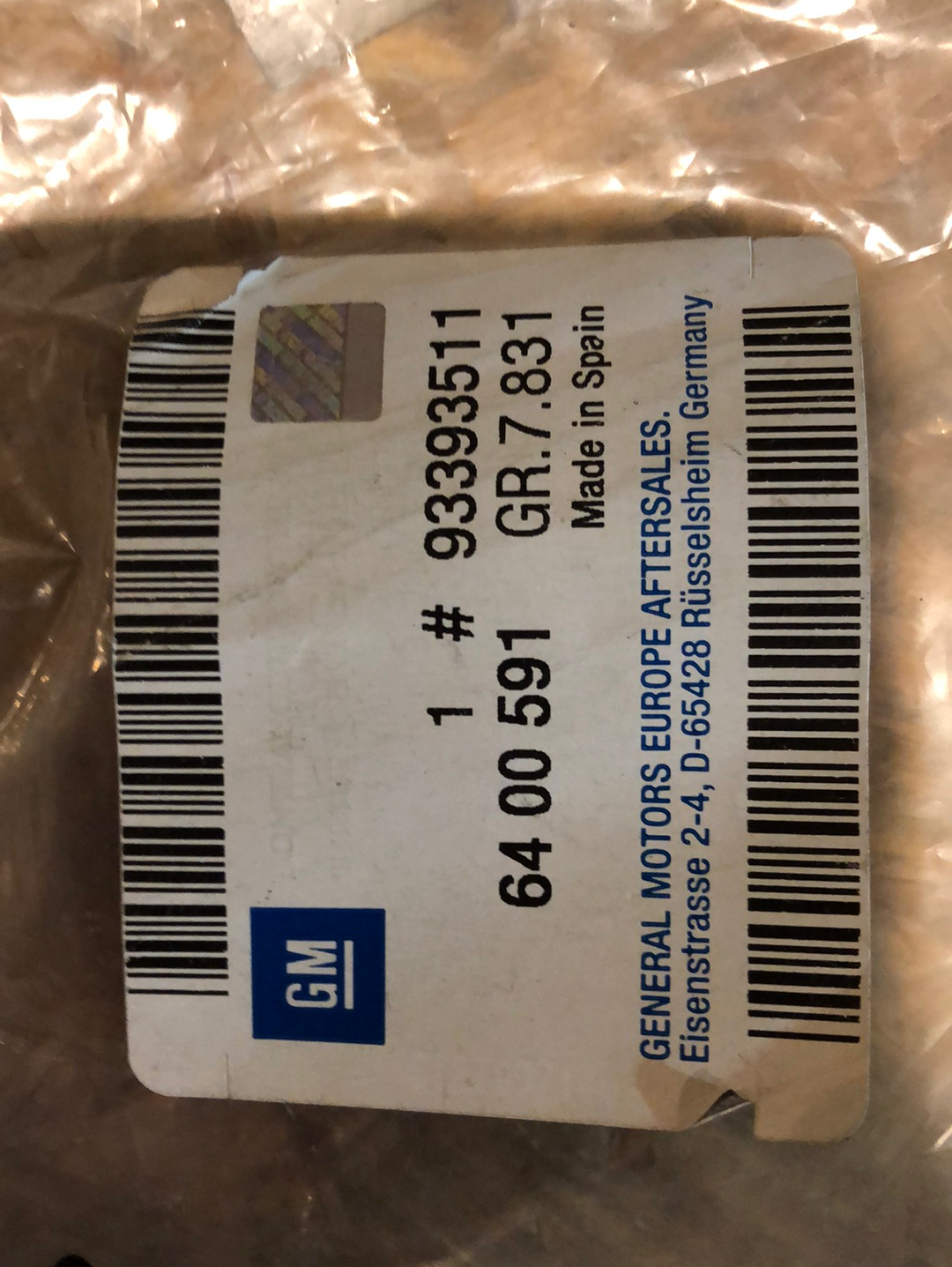 Original GM Opel Meriva A Verlängerung Frontverkleidung Links Neu
