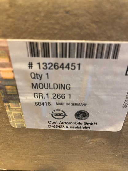Original Opel Astra J Kühlergrill Chromleiste Neu