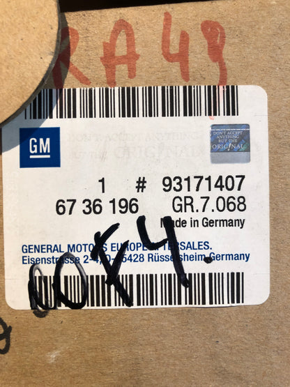 Original GM Opel Vectra C Elektrosatz Anhängerkupplung Neu