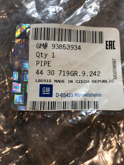 Original GM Opel Vivaro Kühlmittelleitung Kompressor und Kondensator Neu