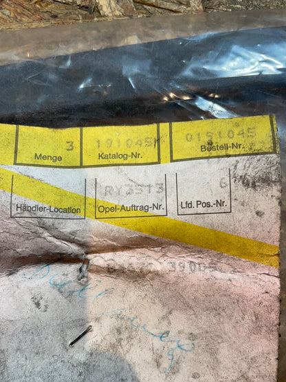 Original GM Opel Vectra A Astra F Blende Schiebedach Glasabdeckung links Neu