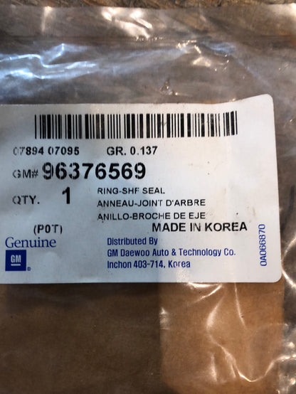 Original GM Daewoo Lanos Wellendichtring Simmering Neu