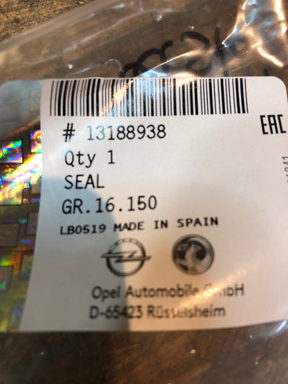 Original GM Opel Corsa Dichtung Fenster Außen Links Neu