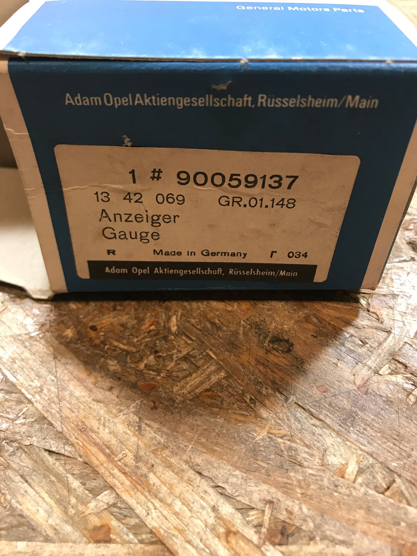 Original Opel Senator A Monza Rekord E Temperatur Anzeige NEU