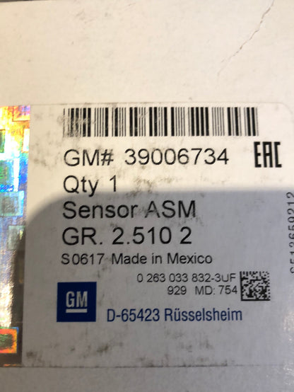 Original GM Opel Astra Meriva J Insignia Sensor Einparkhilfe Neu