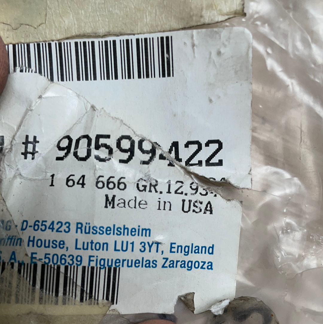 Original GM Opel Vectra B Schweller Deckel hinten rechts Neu