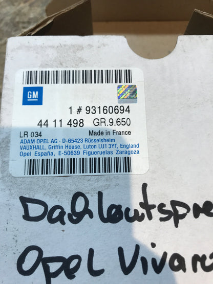 Original Opel Vivaro Dachlautsprecher NEU