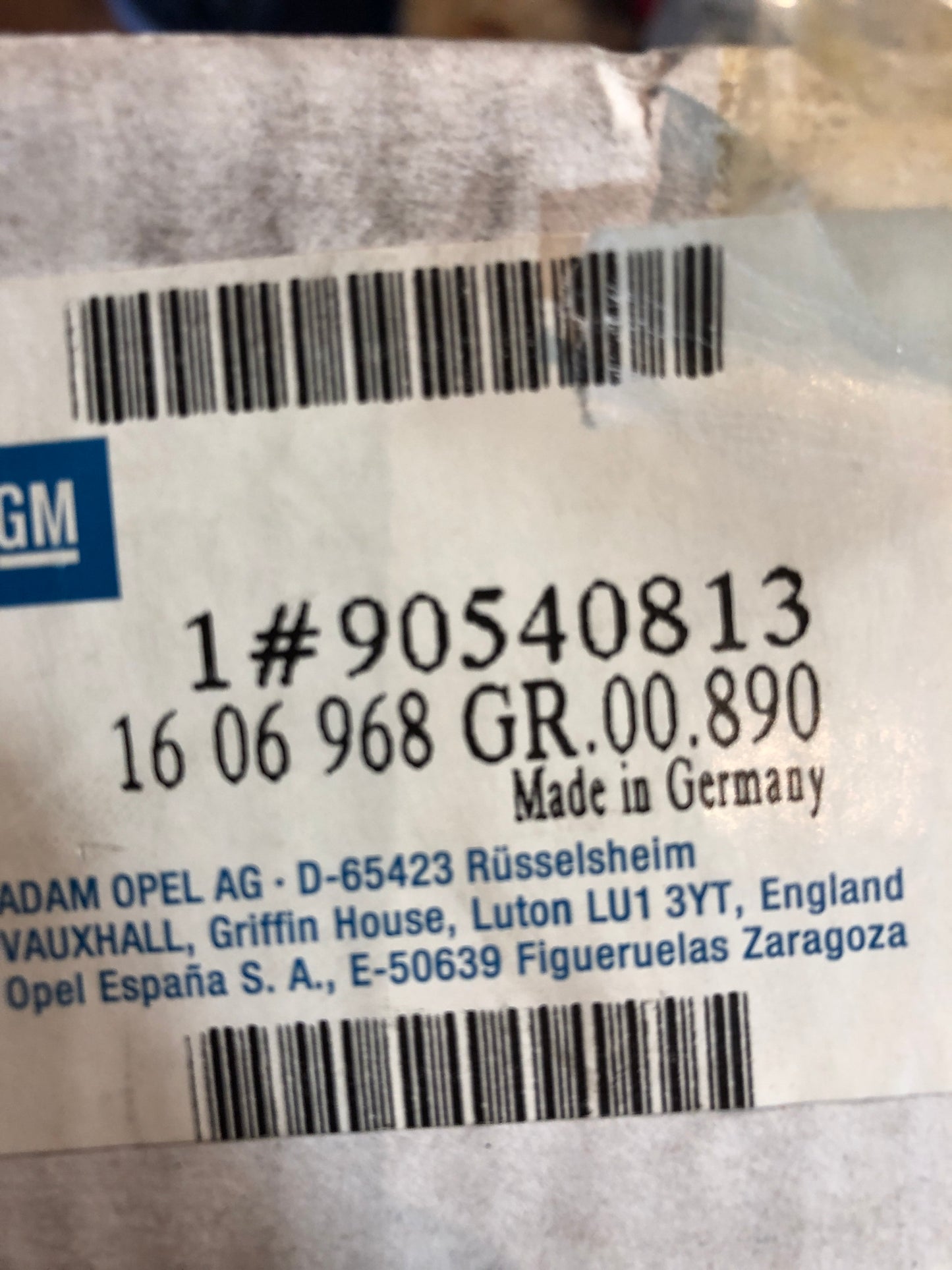 Original GM Opel Astra F Vectra A Kupplungssatz Neu