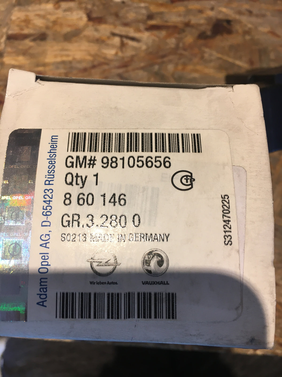 Original Zafira B Astra H caravan Druckwandler NEU