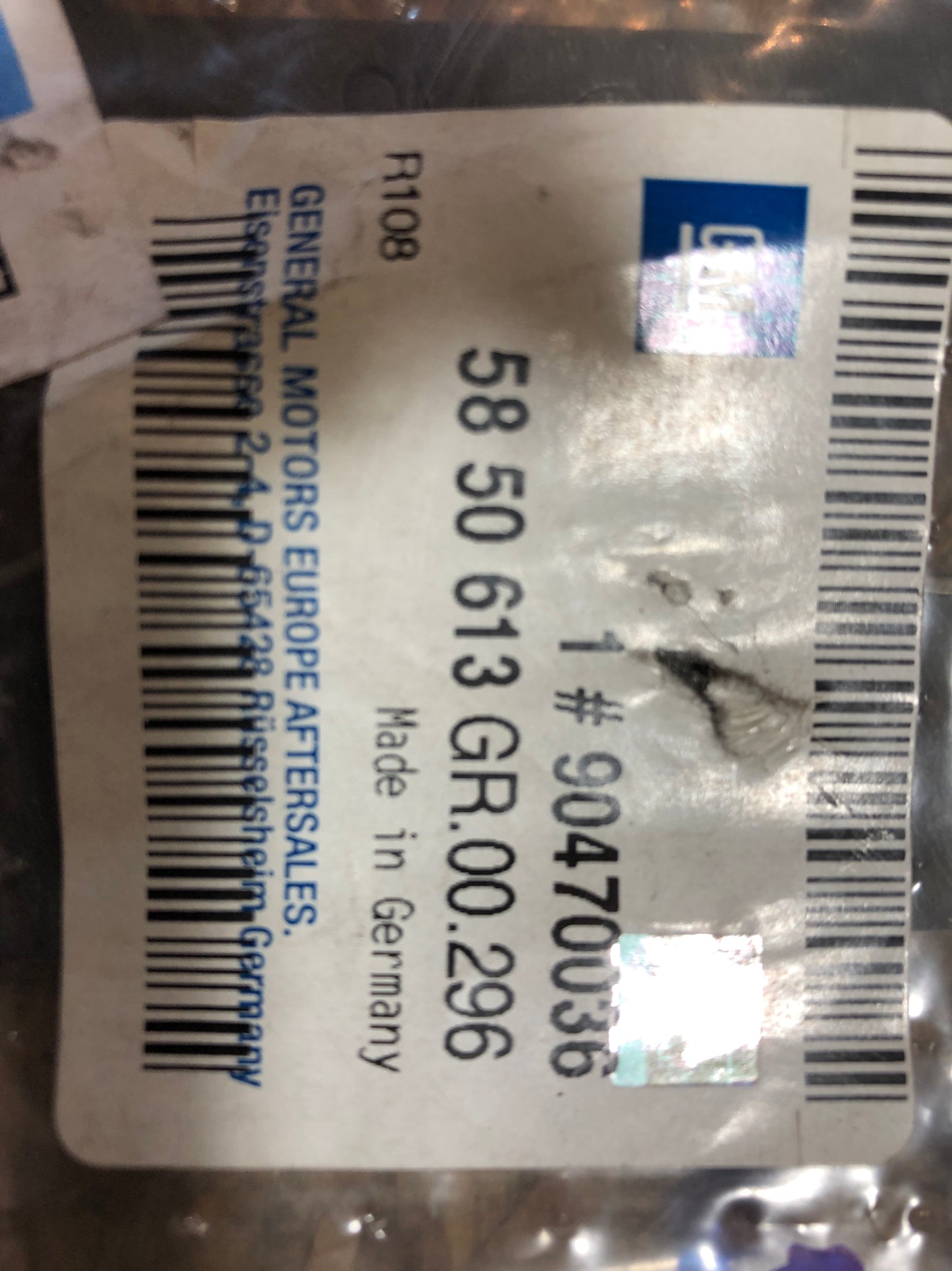 Original GM Opel Astra Combo Tigra Zafira Vectra Krümmerdichtung Neu