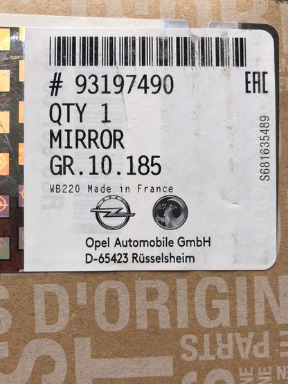 Original GM Opel Movano B Rückspiegel Neu