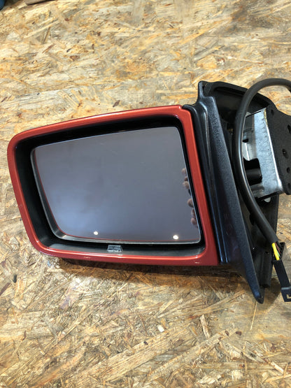Original GM Opel Kadett E Rückspiegel außen rechts elektrisch und beheizt Neu