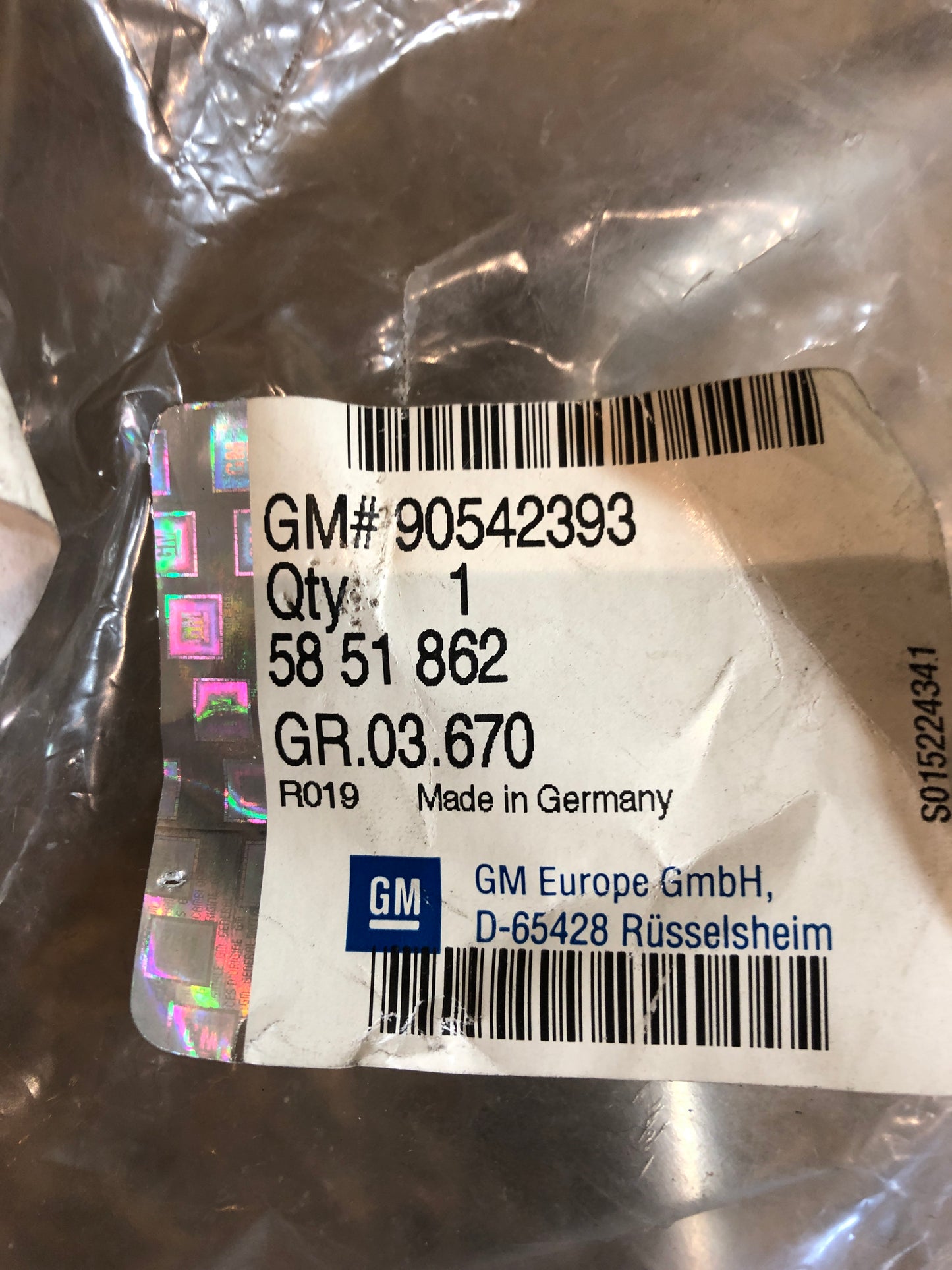 Original GM Opel Omega B Abgasrückführung Neu