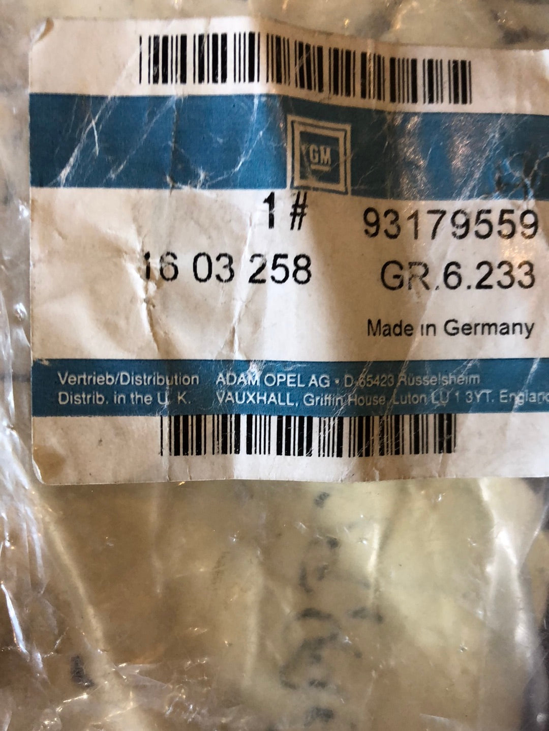 Original GM Opel Astra H Spurstangenkopf vorne links Neu