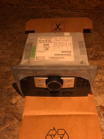 Original GM Opel Corsa C Meriva A Vectra C Signum Autoradio CDC40 Opera Neu