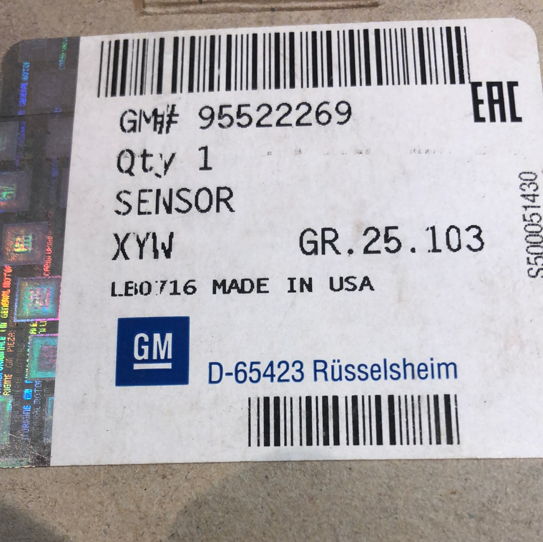 Original Opel Astra G Signum Zafira A Vectra C Sensor Unterdruck Neu