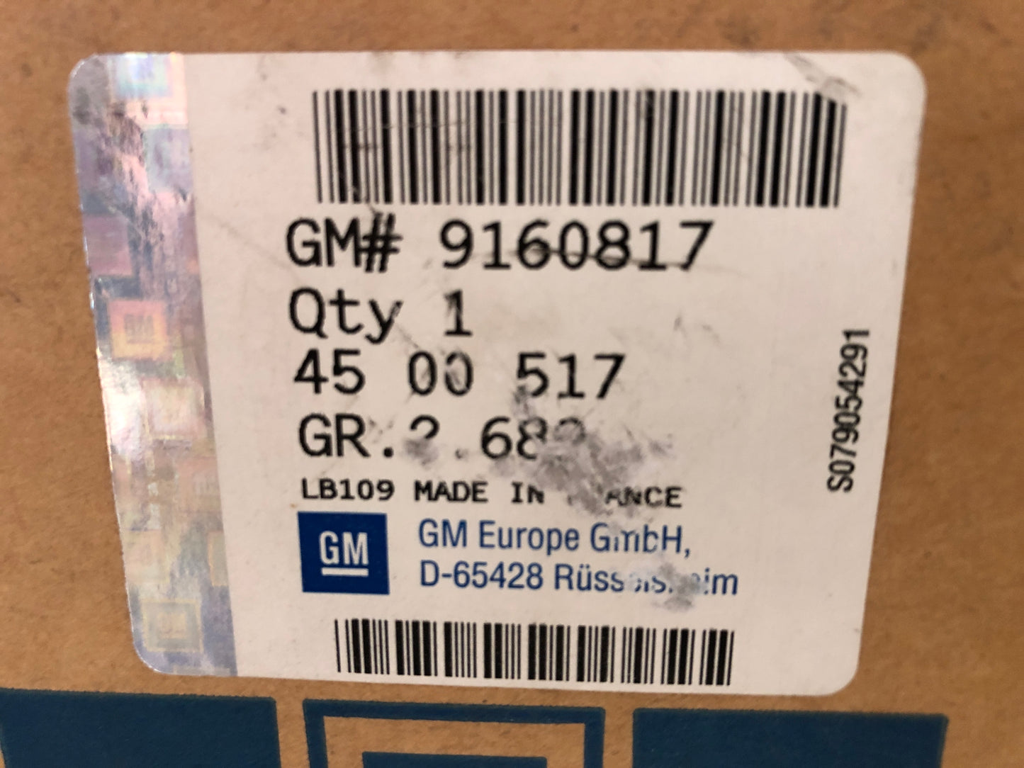 Original GM Opel Movano A Rückleuchte Rechts Neu