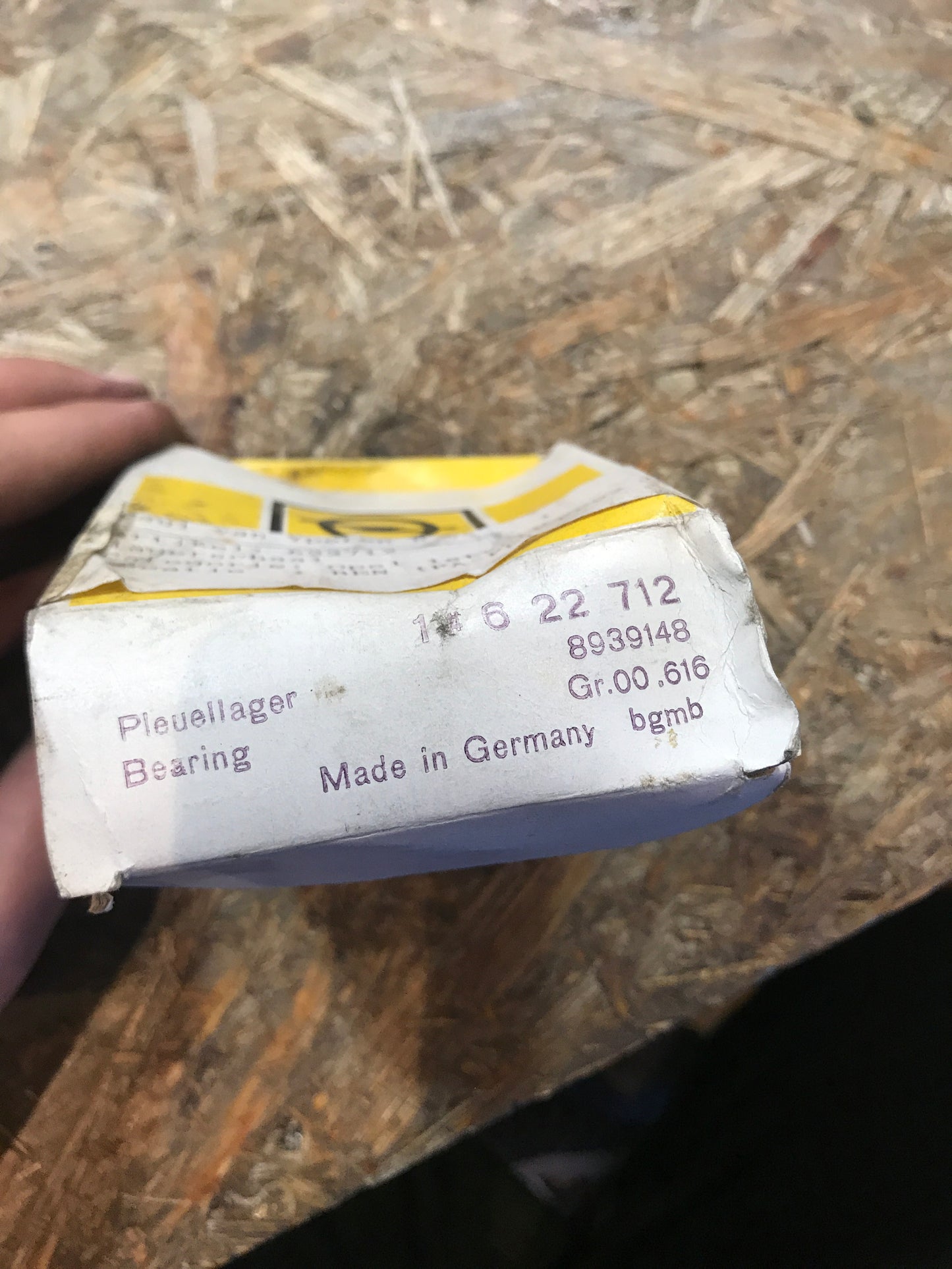 Original Opel Kadett A B C Ascona A B 1.2 Pleuelager  NEU