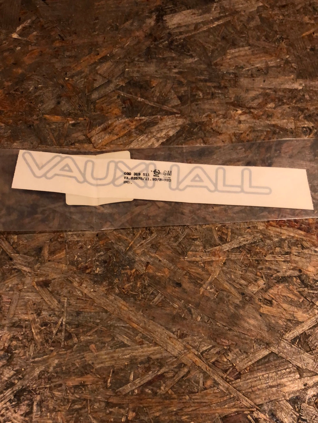 Original GM Opel Vectra A Schriftzug „Vauxhall“ hinten Neu
