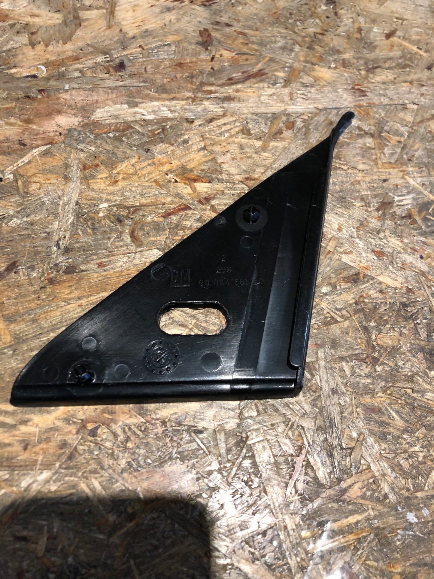 Original GM Opel Astra F G Einsatzecke Spiegeldreieck Neu