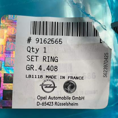 Original GM Opel 8er Satz Sicherungsringe Hauptwelle und Getriebe Neu