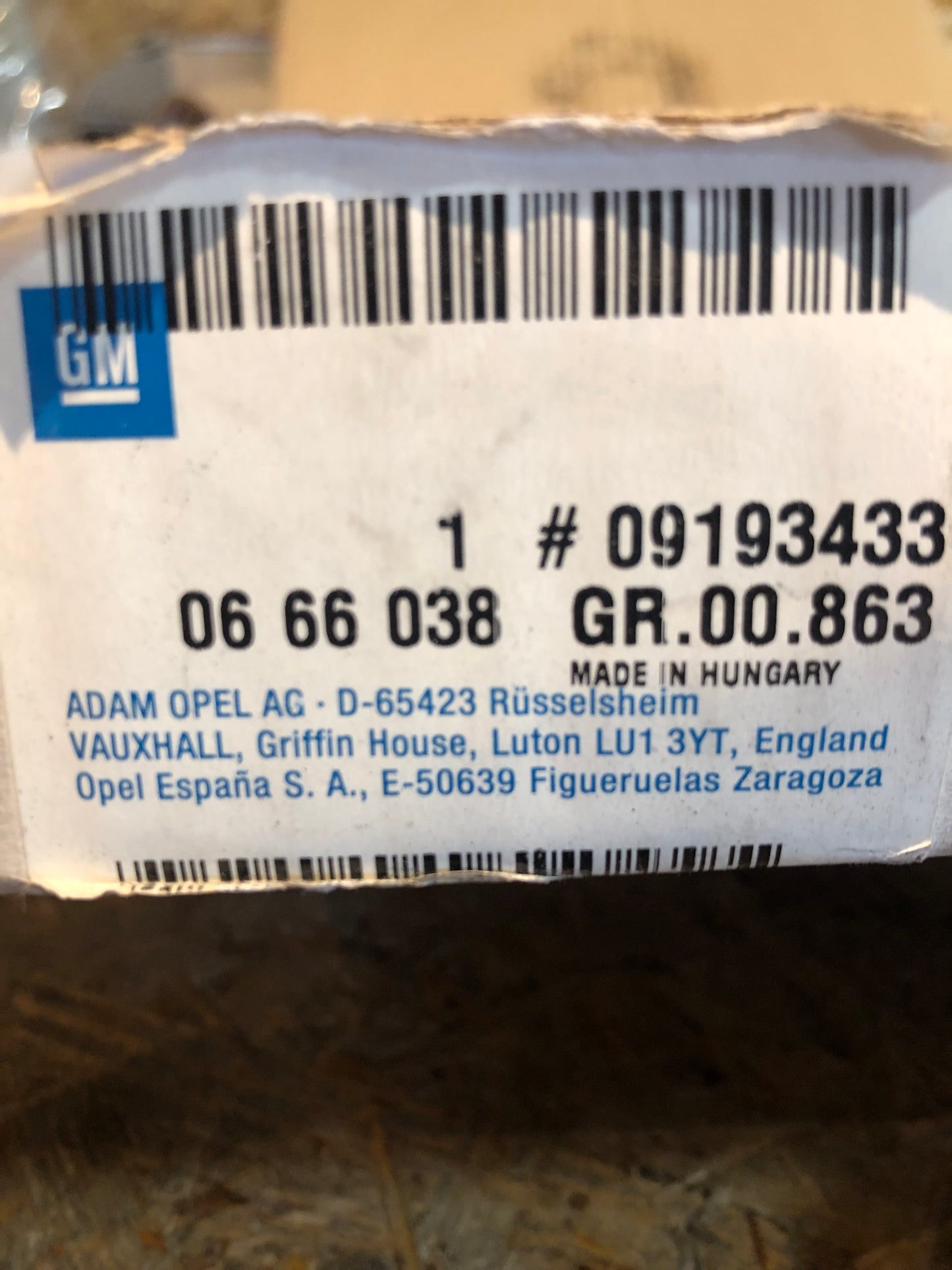 Original GM Opel Astra G Caravan Vectra B Caravan Zafira A Kupplungssatz Neu