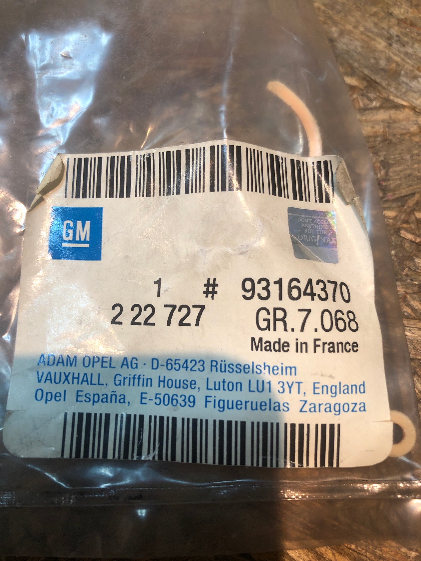 Original GM Opel Tigra B Abschleppöse Neu