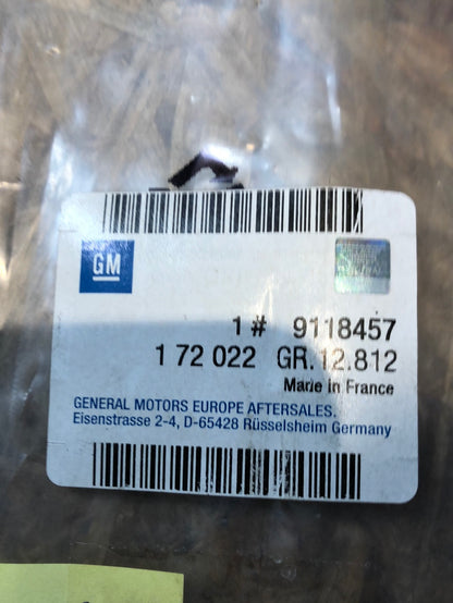 Original GM Opel Zafira A Zierleiste Hintertür Rechts Neu