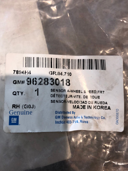 Original GM Daewoo Nubira Sensor Raddrehzahl Neu