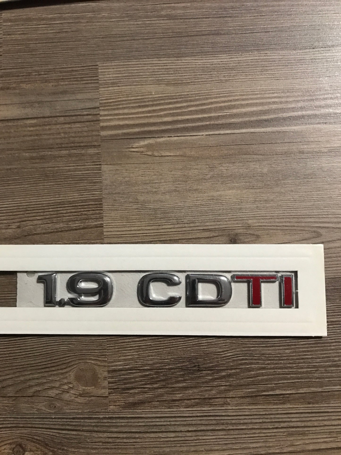 Original 1,9 CDTI Schriftzug hinten rechts NEU