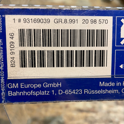 Original GM Opel Corsa B Tigra A Glühlampe 12V 55W H7 Neu