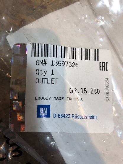 Original GM Opel Adam 2017 Lüftungsgitter Stoßstange Neu